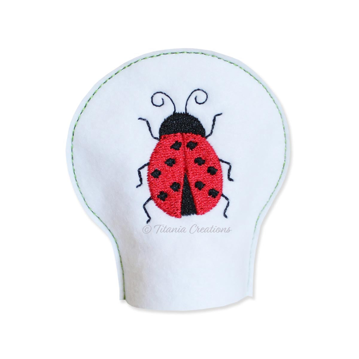 ITH Ladybird / Ladybug Tea Light Cover 4x4