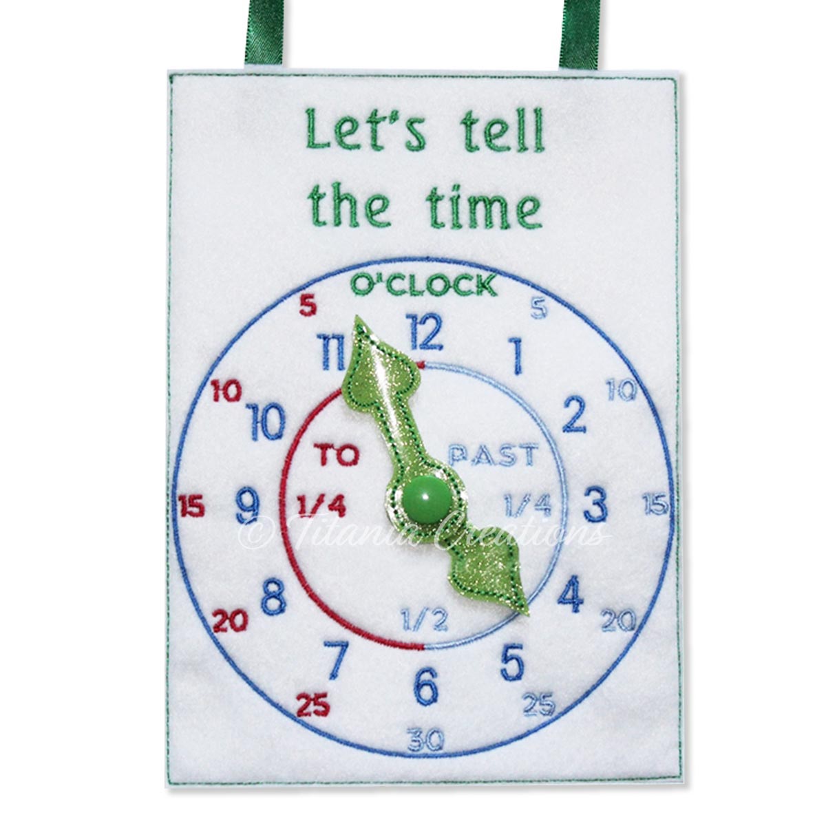 ITH Let's Tell The Time 5x7