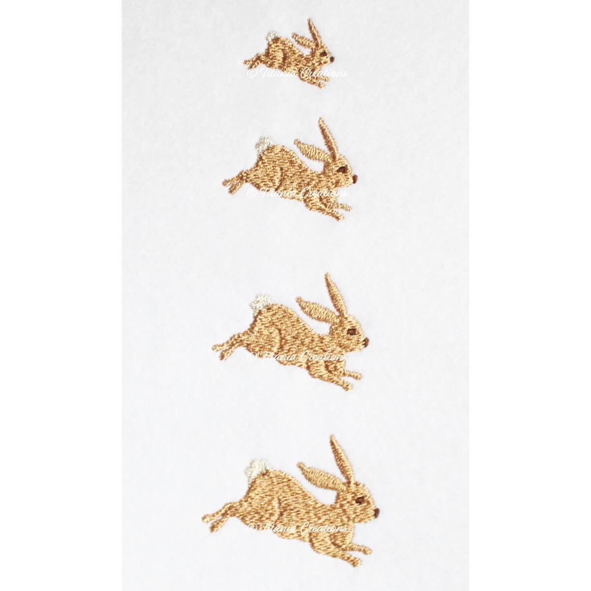 Miniature Bunny 4 Sizes Included