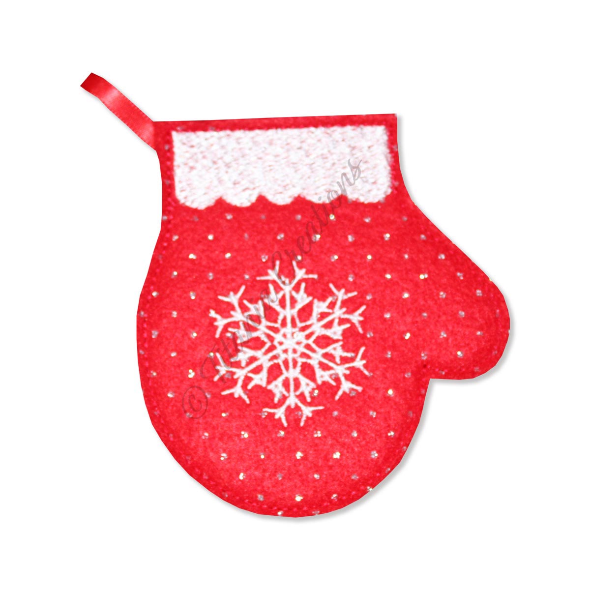 ITH Mitten Gift Holder 4x4