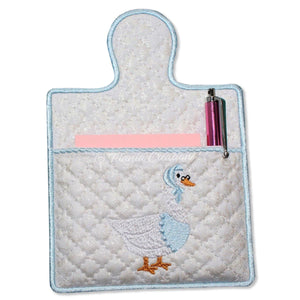 ITH Mrs Goose Note Pad Holder 5x7 6x10 7x11 8x12