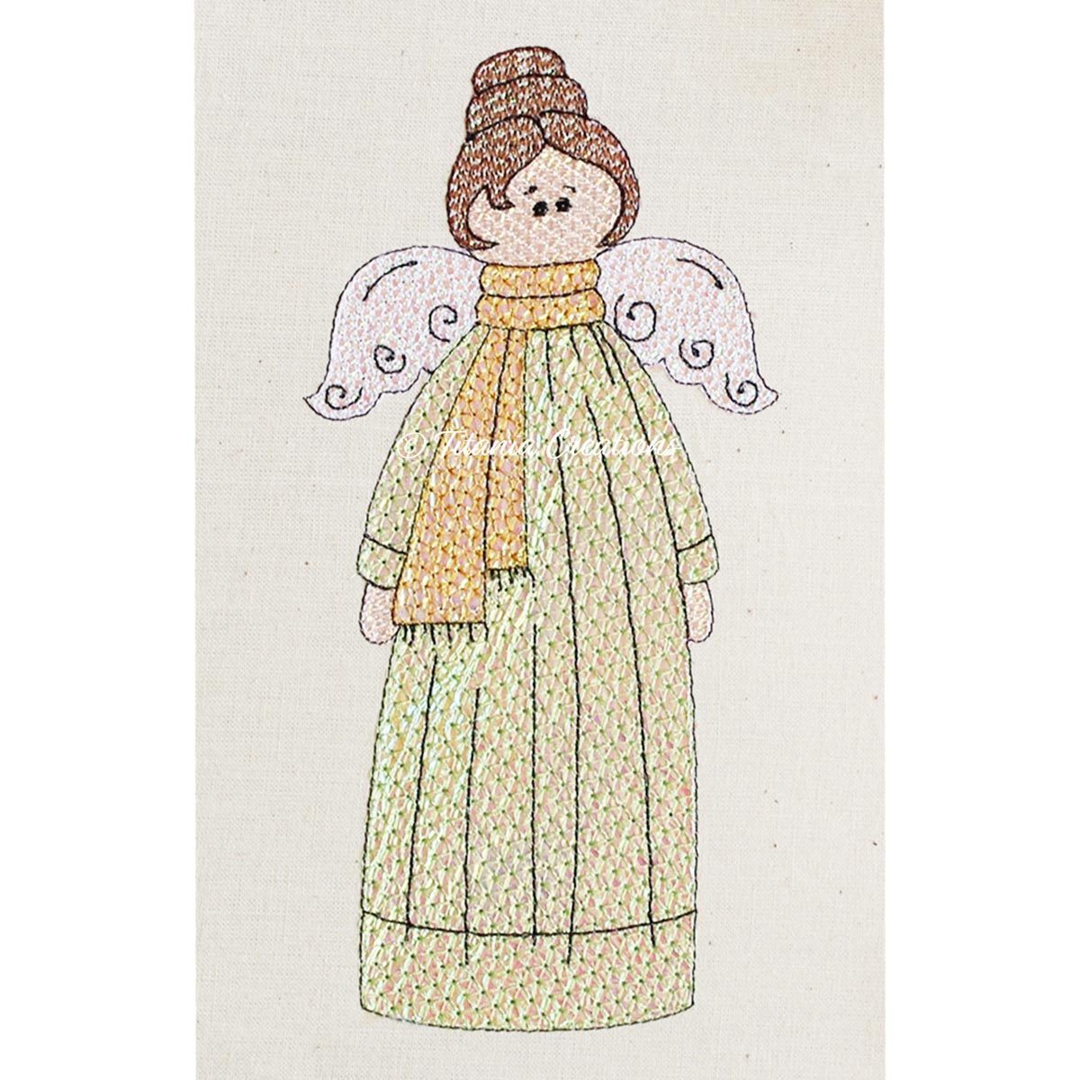 Mylar Primitive Angel 5x7