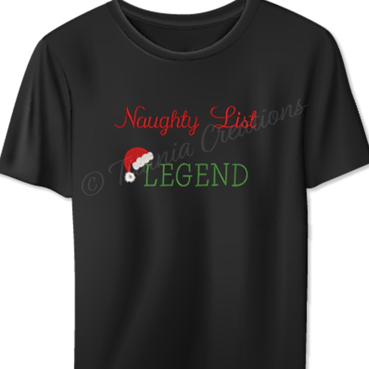Naughty List Legend 5x7 6x10