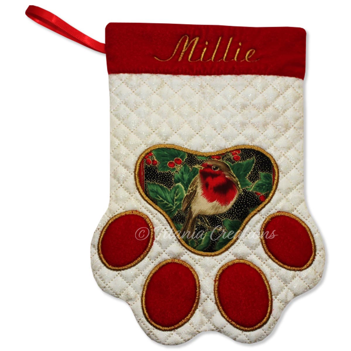 ITH Paw Stocking 4x4 5x7 6x10 7x11 8x12 9.5x14
