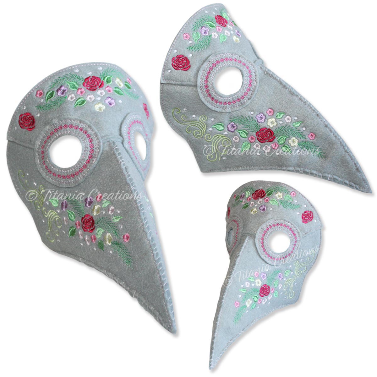 ITH Doctors Plague Mask 4x4 5x7 6x10 8x12