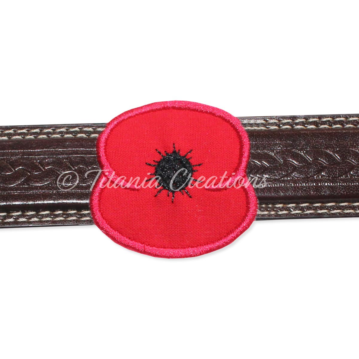 Dog Collar Poppy 2x2 3x3