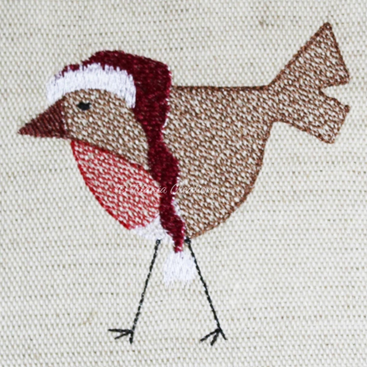 Prim Christmas Robin 4x4 and 5x7