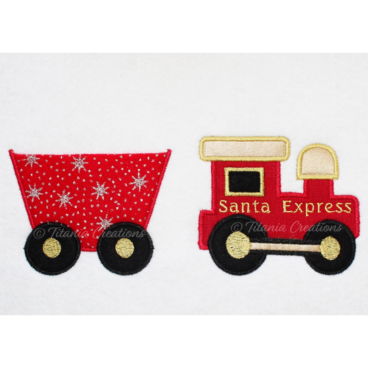 Applique Santa Express 4x4