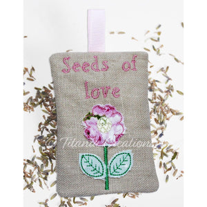 ITH Seeds Of Love Lavender Sachet 4x4