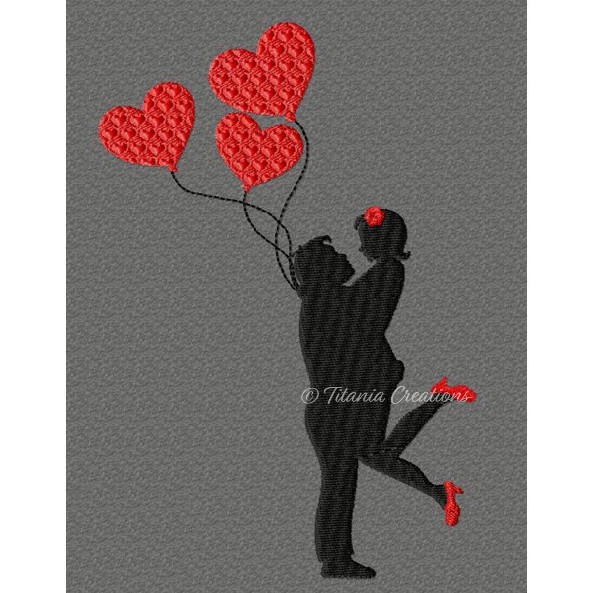 Silhouette of Love 5x7