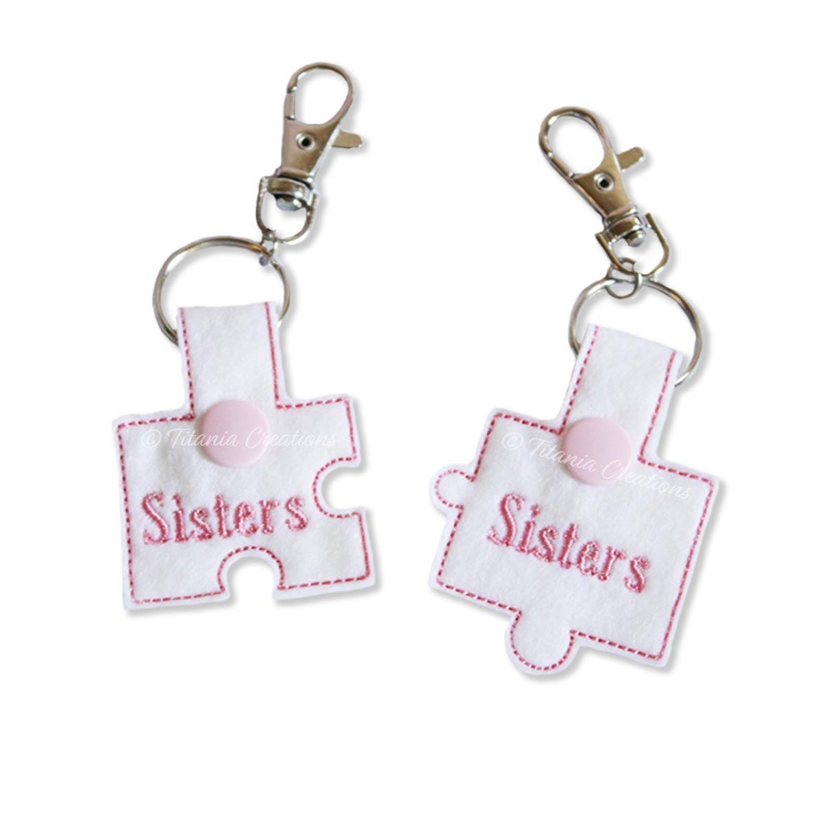 ITH Sisters Jigsaw Key Fobs 4x4