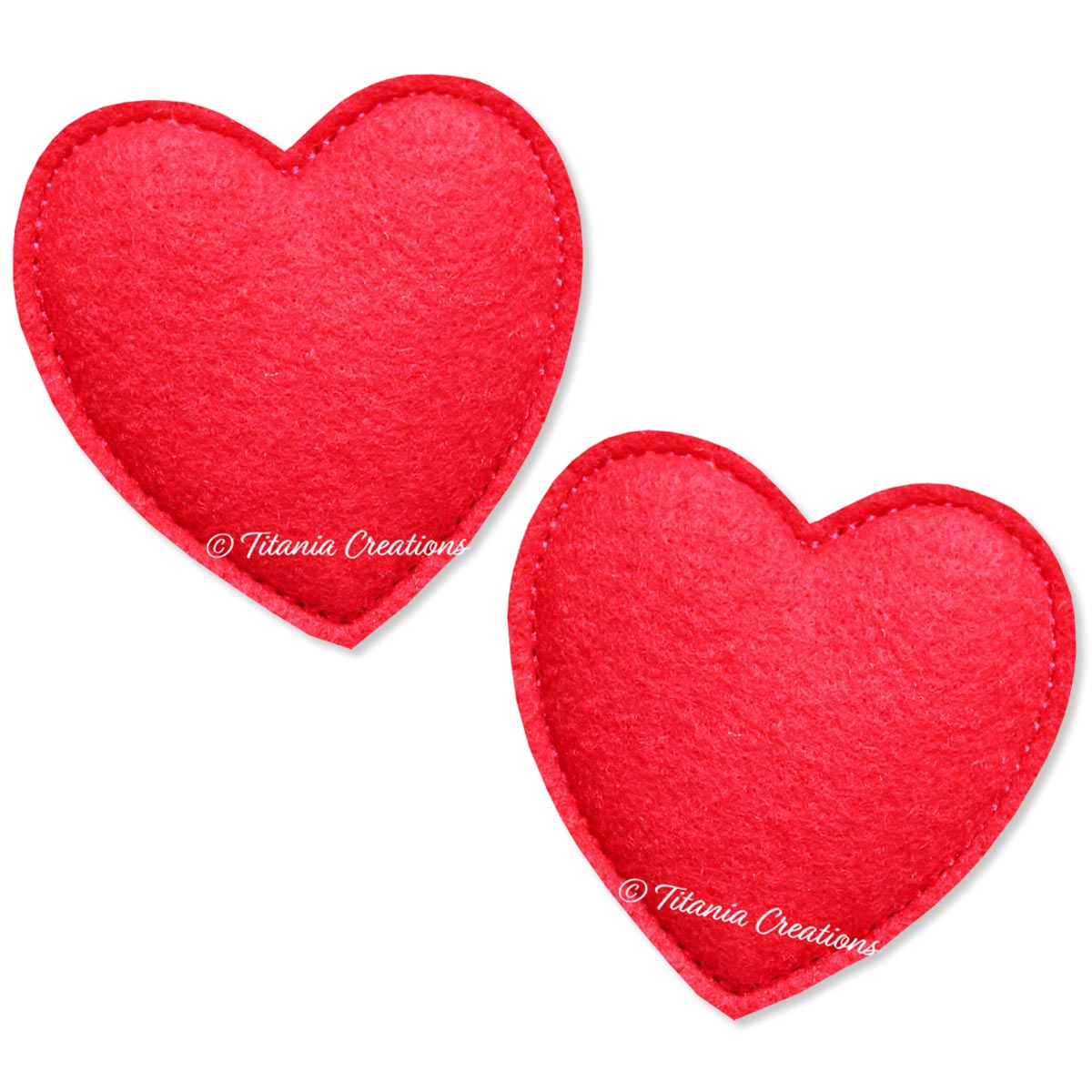 ITH Small Padded Heart 4x4