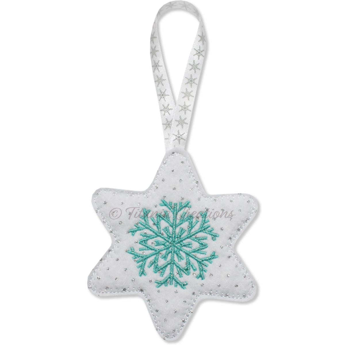 ITH Snowflake Star 4x4