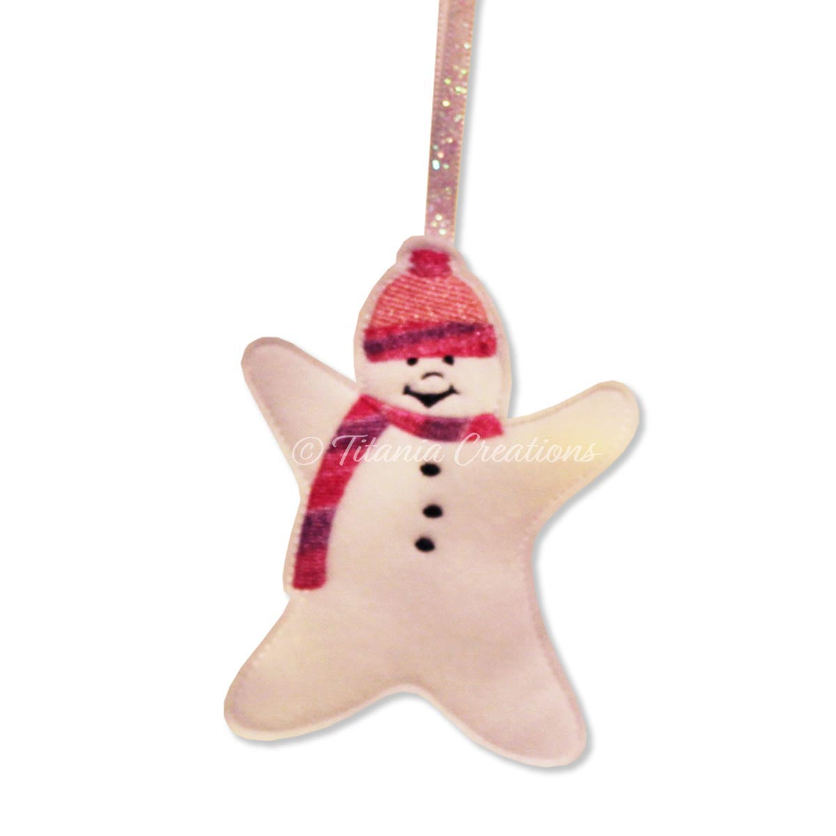 ITH Snow Wishes Decorations 4x4 SNOW LADY