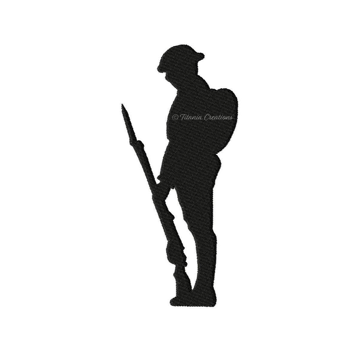 Remembrance Soldier 4x4 5x7