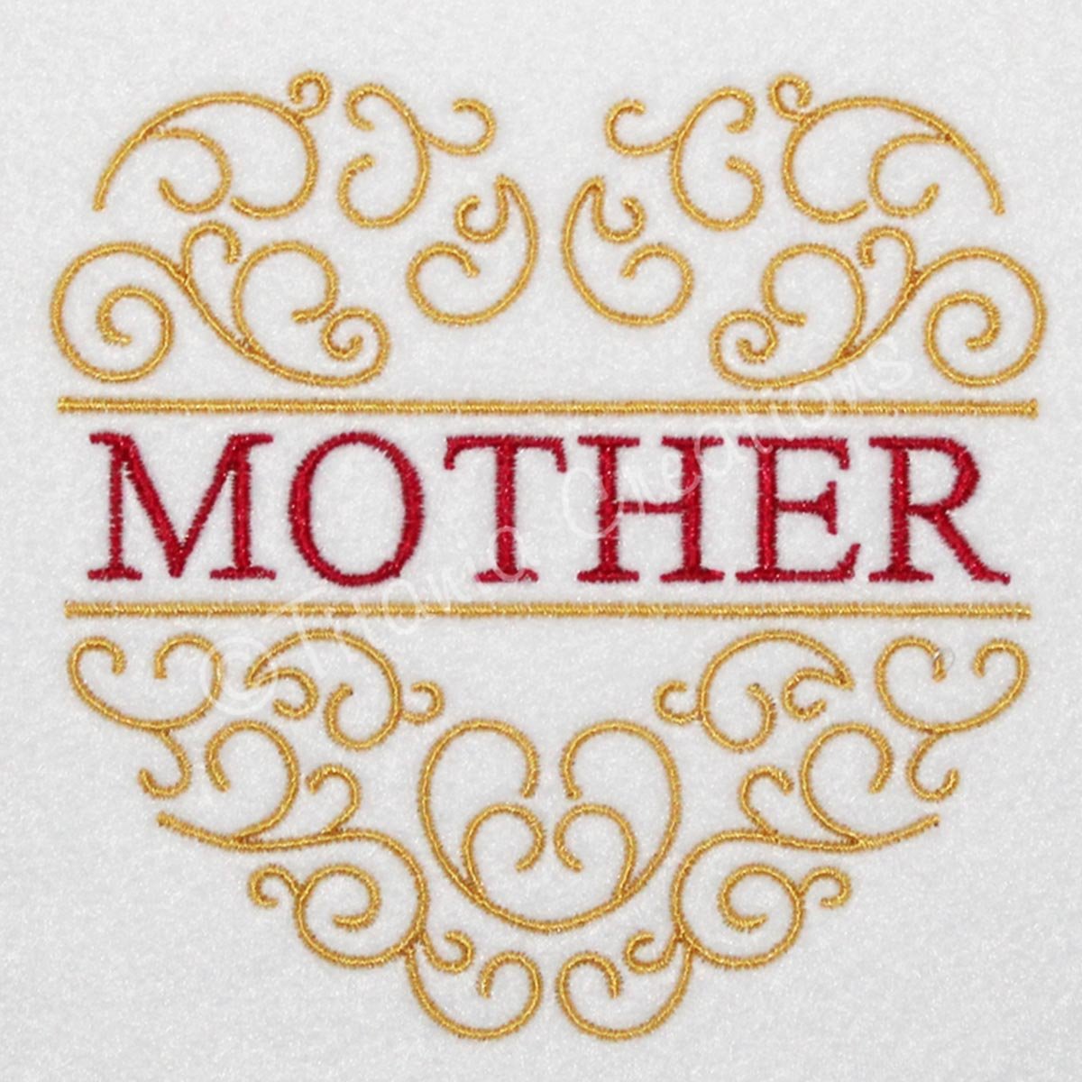 Split Mother Heart 4X4 5X5 6X6 7X7 8X8 Quotes