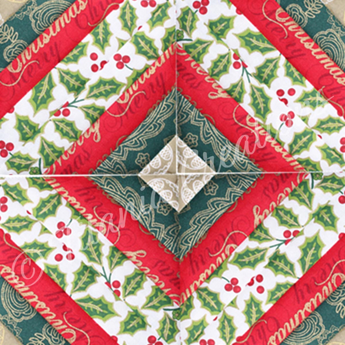 Stitch and Turn Diagonal Strip Quilt Blocks 9 Sizes Included