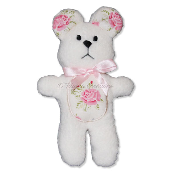 ITH Little Teddy 5x7 6x10 - Titania Creations