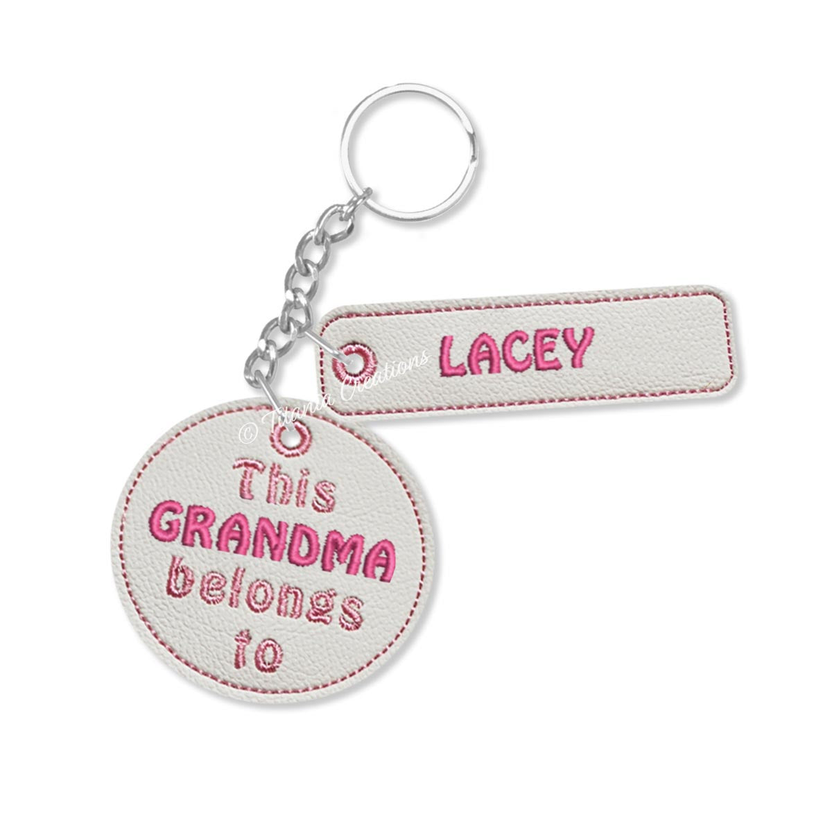 This Grandma Belongs To Key Fob 4x4