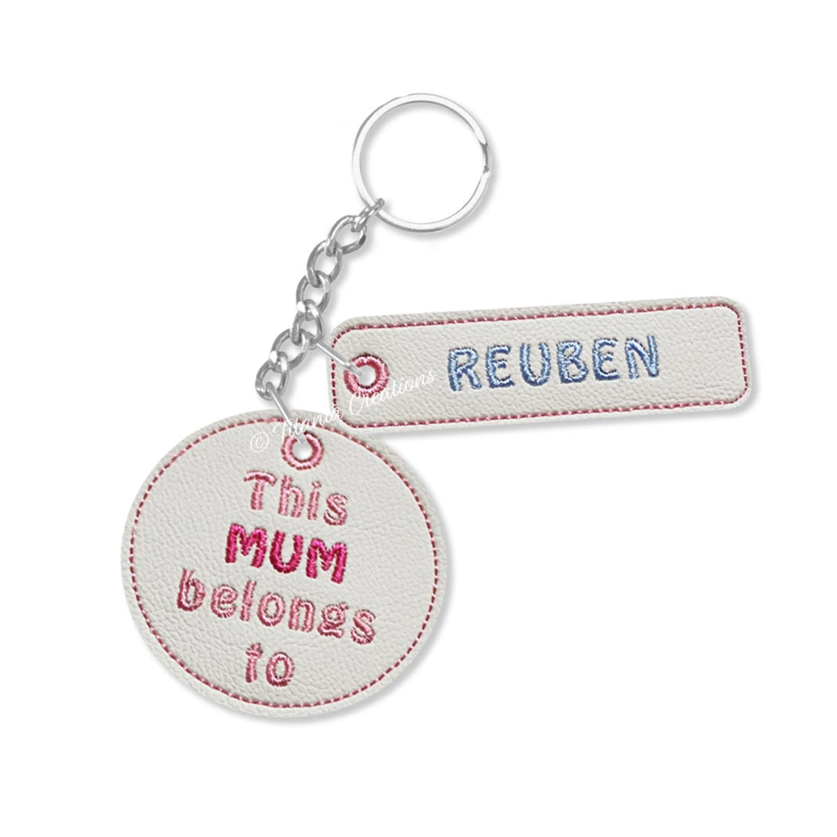 This Mum Belongs To Key Fob 4x4