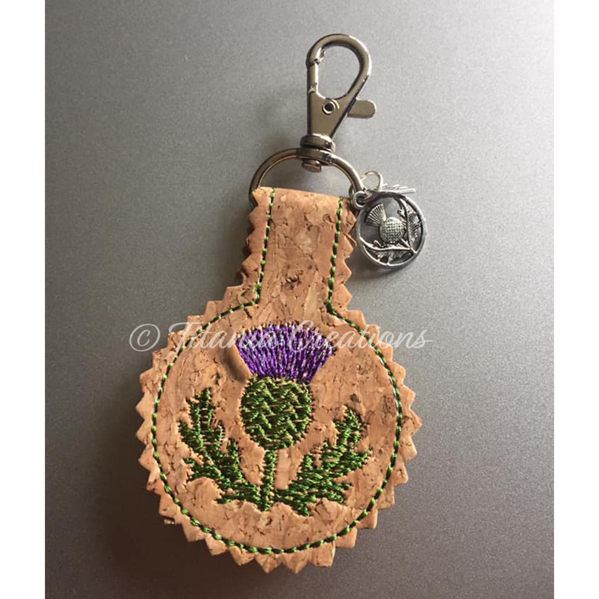 ITH Thistle Key Fob 4x4
