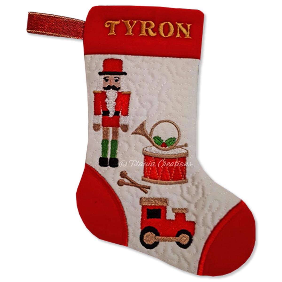 ITH Vintage Toys 2 Stocking 5x7  6x10  7x11 8x12  9x14