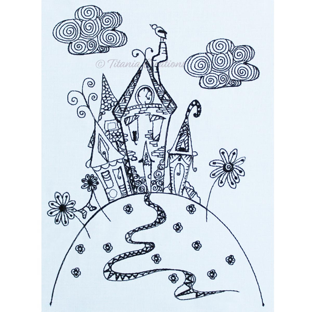 Zen by Adele Whimsical Houses 5x7 6x10