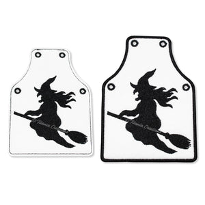 ITH Witch Bottle Apron 4x4 5x7