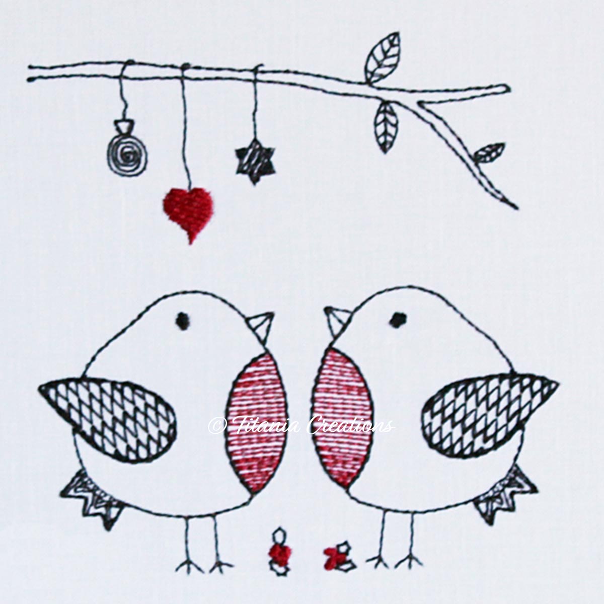 Zen by Adele Collection Christmas Robins 4x4 5x7 6x10